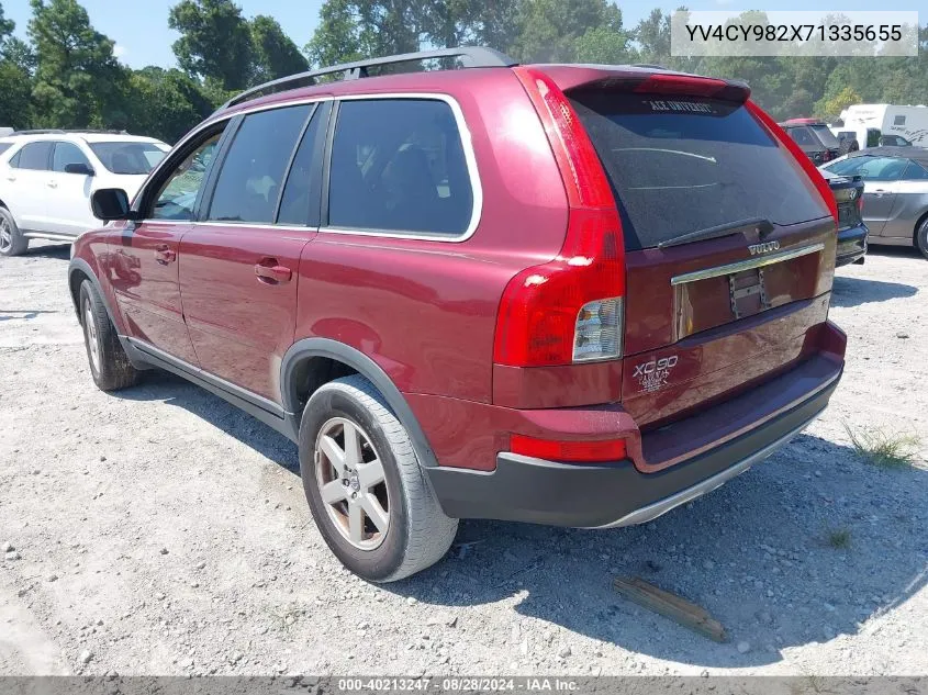 2007 Volvo Xc90 3.2 VIN: YV4CY982X71335655 Lot: 40213247