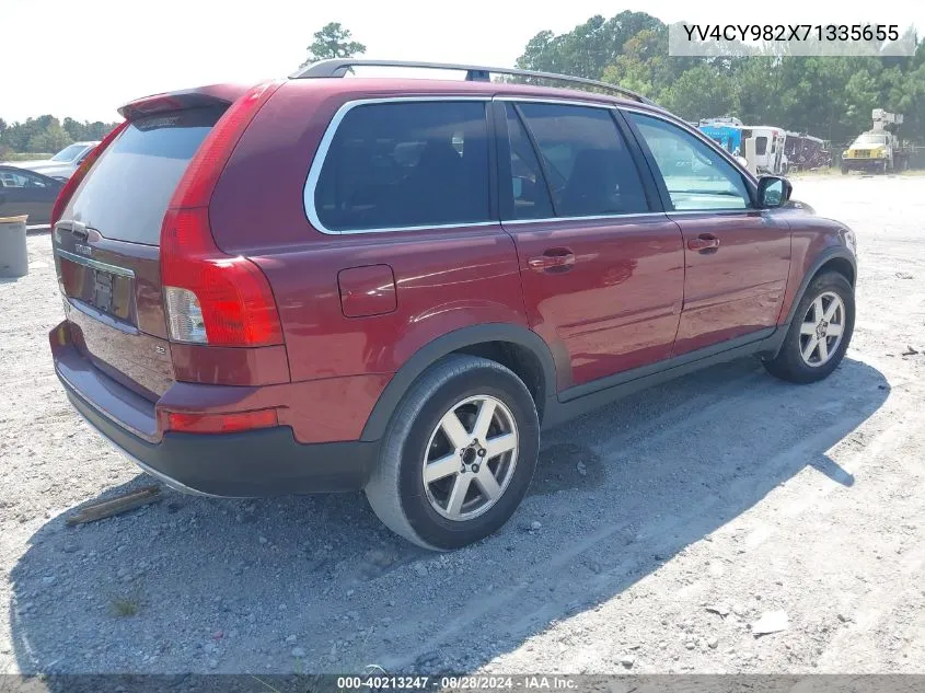 2007 Volvo Xc90 3.2 VIN: YV4CY982X71335655 Lot: 40213247