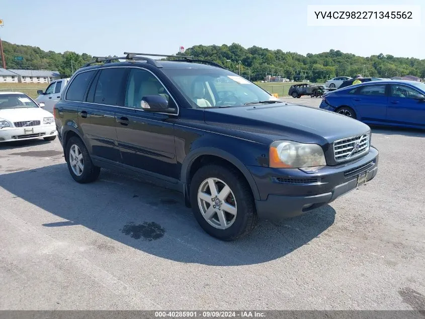 2007 Volvo Xc90 3.2 VIN: YV4CZ982271345562 Lot: 40285901