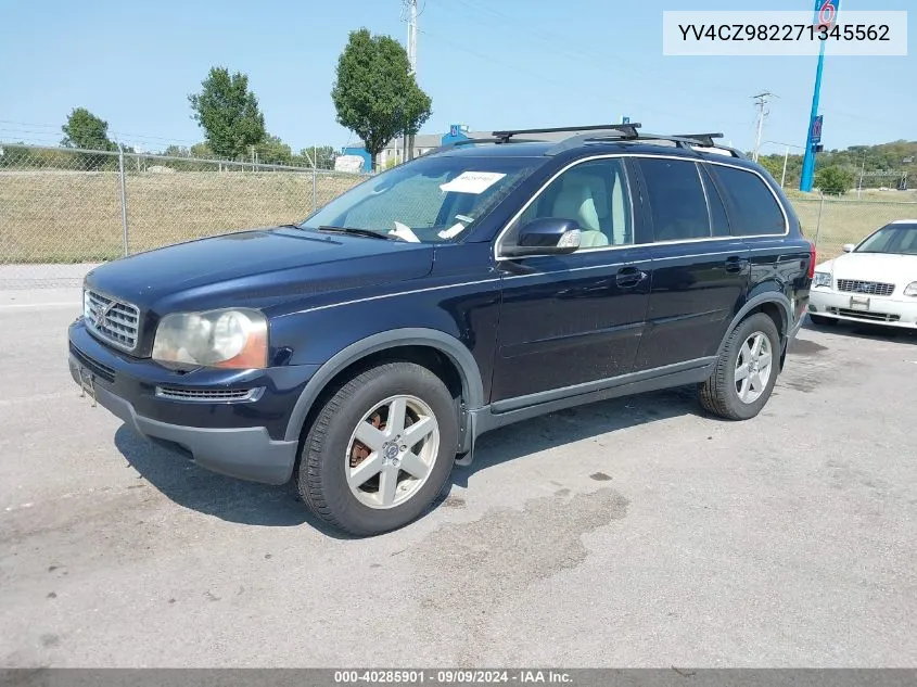 YV4CZ982271345562 2007 Volvo Xc90 3.2