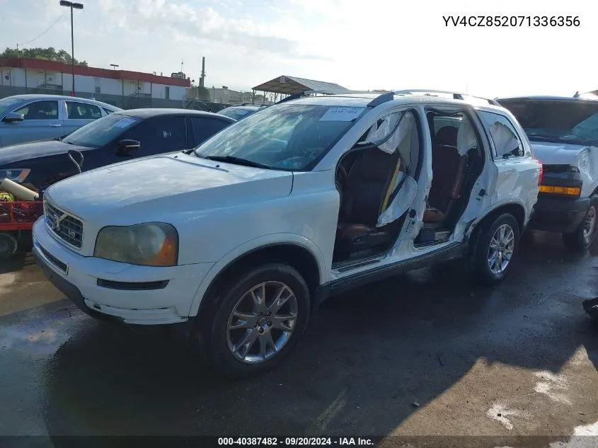 2007 Volvo Xc90 V8 VIN: YV4CZ852071336356 Lot: 40387482