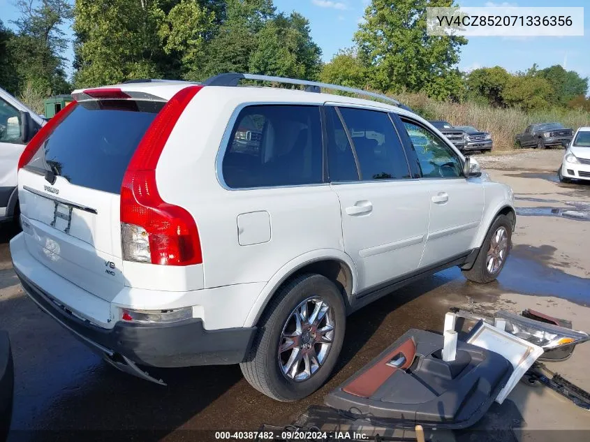 2007 Volvo Xc90 V8 VIN: YV4CZ852071336356 Lot: 40387482