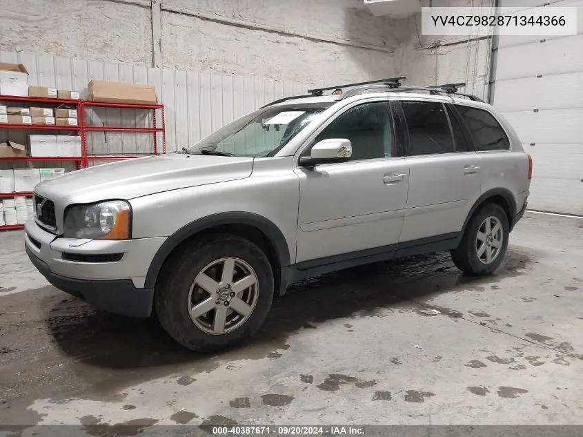 2007 Volvo Xc90 3.2 VIN: YV4CZ982871344366 Lot: 40387671