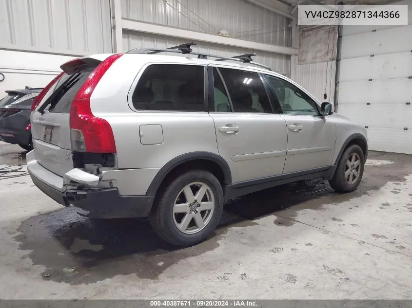 2007 Volvo Xc90 3.2 VIN: YV4CZ982871344366 Lot: 40387671