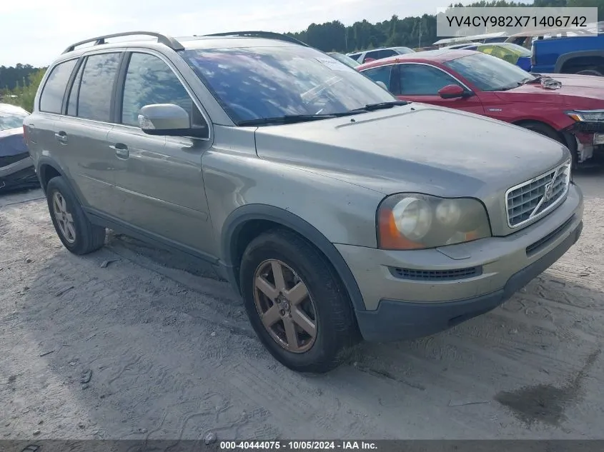 2007 Volvo Xc90 3.2 VIN: YV4CY982X71406742 Lot: 40444075