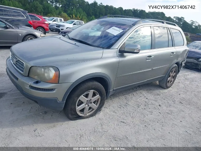 2007 Volvo Xc90 3.2 VIN: YV4CY982X71406742 Lot: 40444075