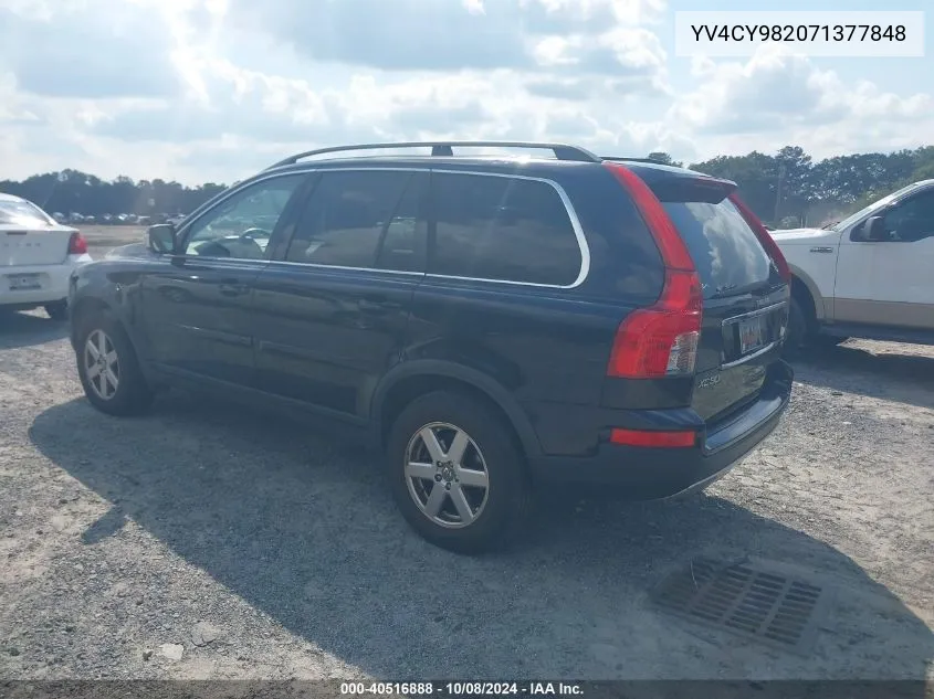 2007 Volvo Xc90 3.2 VIN: YV4CY982071377848 Lot: 40516888