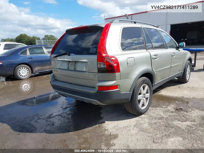 2007 Volvo Xc90 3.2 VIN: YV4CZ982171411289 Lot: 40624089