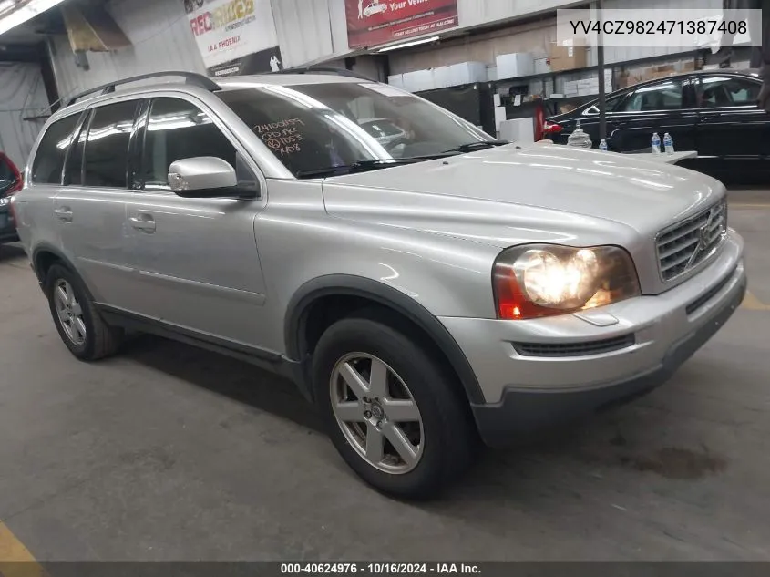 2007 Volvo Xc90 3.2 VIN: YV4CZ982471387408 Lot: 40624976