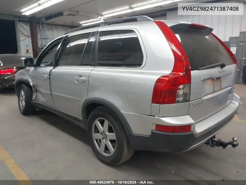 YV4CZ982471387408 2007 Volvo Xc90 3.2