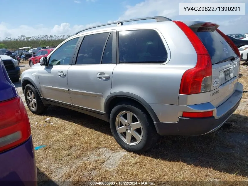 2007 Volvo Xc90 3.2 VIN: YV4CZ982271390291 Lot: 40655983