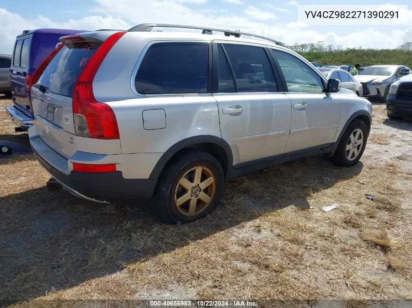 2007 Volvo Xc90 3.2 VIN: YV4CZ982271390291 Lot: 40655983