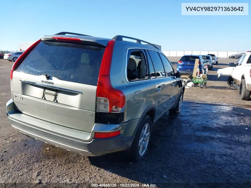 2007 Volvo Xc90 3.2 VIN: YV4CY982971363642 Lot: 40665120