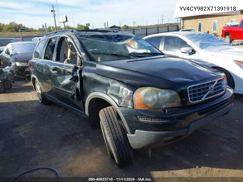 2007 Volvo Xc90 3.2 VIN: YV4CY982X71391918 Lot: 40833710