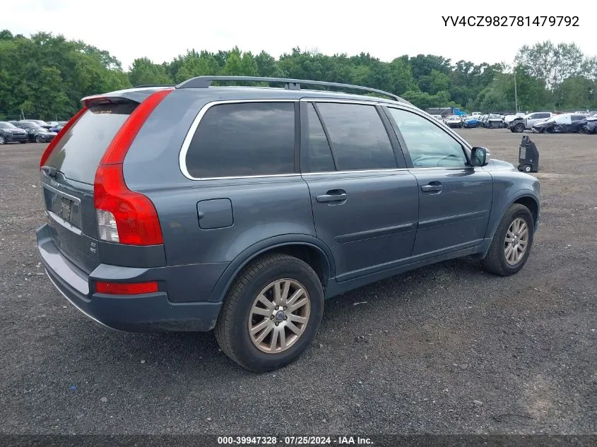 YV4CZ982781479792 2008 Volvo Xc90 3.2