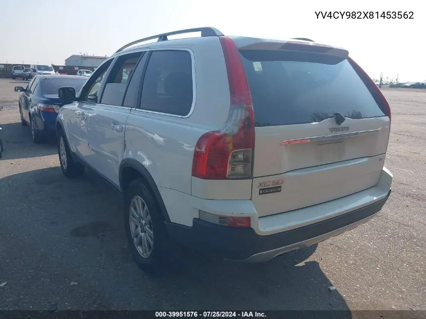 YV4CY982X81453562 2008 Volvo Xc90 3.2