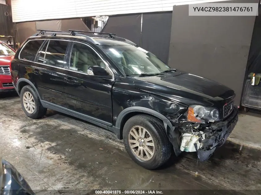 2008 Volvo Xc90 3.2 VIN: YV4CZ982381476761 Lot: 40041875