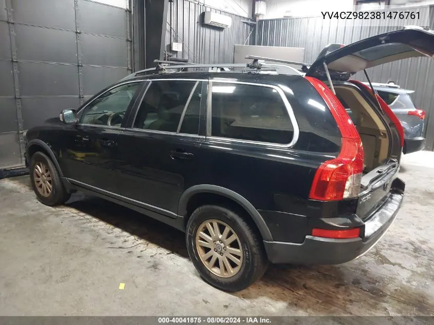 2008 Volvo Xc90 3.2 VIN: YV4CZ982381476761 Lot: 40041875