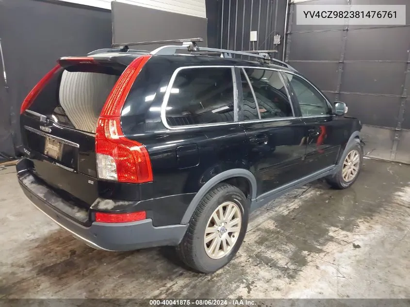 2008 Volvo Xc90 3.2 VIN: YV4CZ982381476761 Lot: 40041875