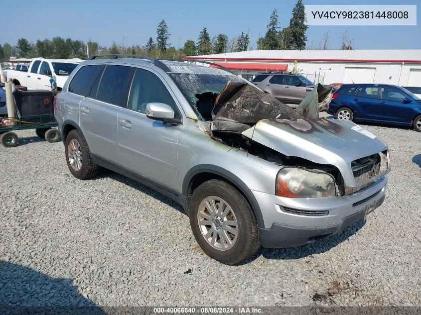 2008 Volvo Xc90 3.2 VIN: YV4CY982381448008 Lot: 40066540