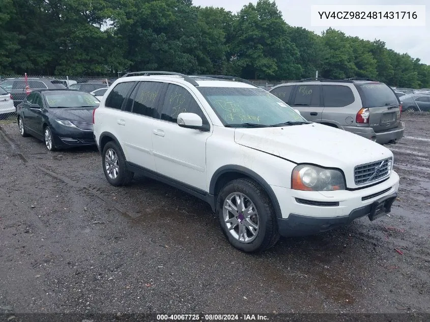 YV4CZ982481431716 2008 Volvo Xc90 3.2