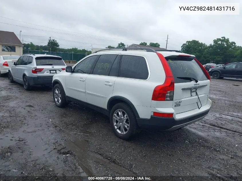 YV4CZ982481431716 2008 Volvo Xc90 3.2