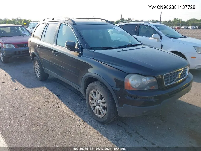 2008 Volvo Xc90 3.2 VIN: YV4CN982381437728 Lot: 40089166