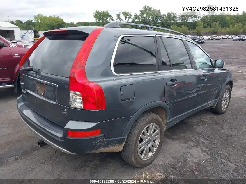 2008 Volvo Xc90 3.2 VIN: YV4CZ982681431328 Lot: 40122266