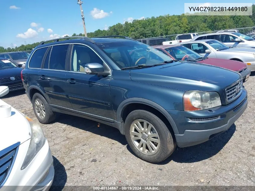 YV4CZ982281449180 2008 Volvo Xc90 3.2