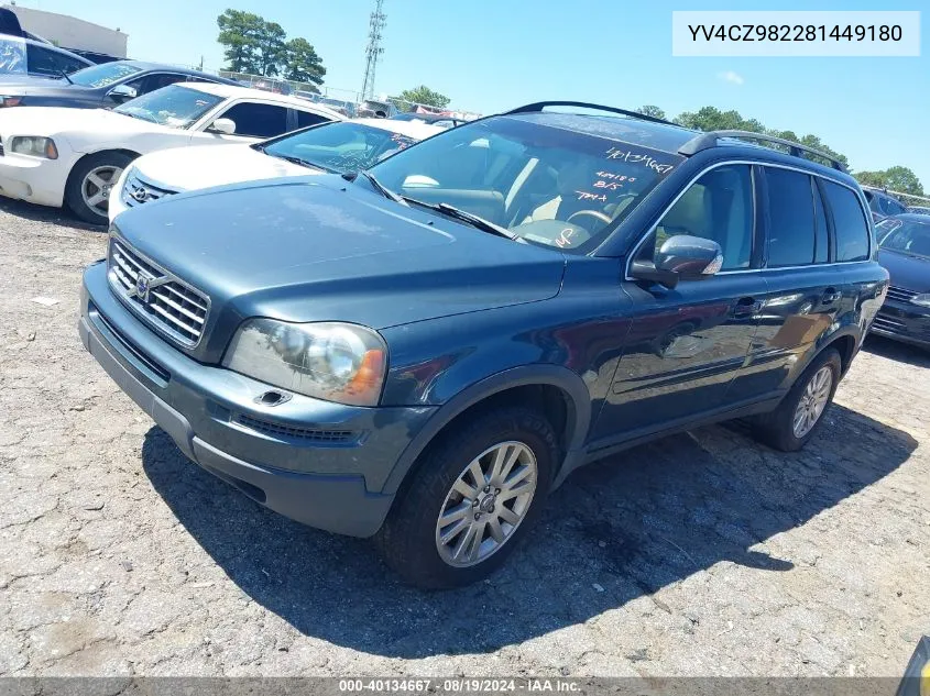 YV4CZ982281449180 2008 Volvo Xc90 3.2