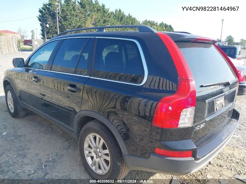 2008 Volvo Xc90 3.2 VIN: YV4CN982281464967 Lot: 40209532