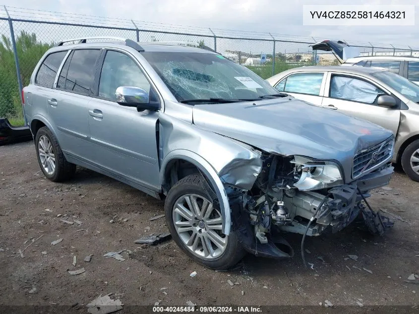 2008 Volvo Xc90 V8 VIN: YV4CZ852581464321 Lot: 40245484