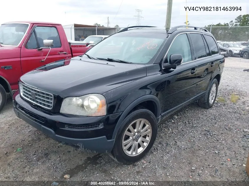 2008 Volvo Xc90 3.2 VIN: YV4CY982181463994 Lot: 40258662