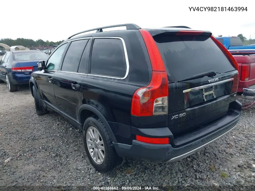 2008 Volvo Xc90 3.2 VIN: YV4CY982181463994 Lot: 40258662