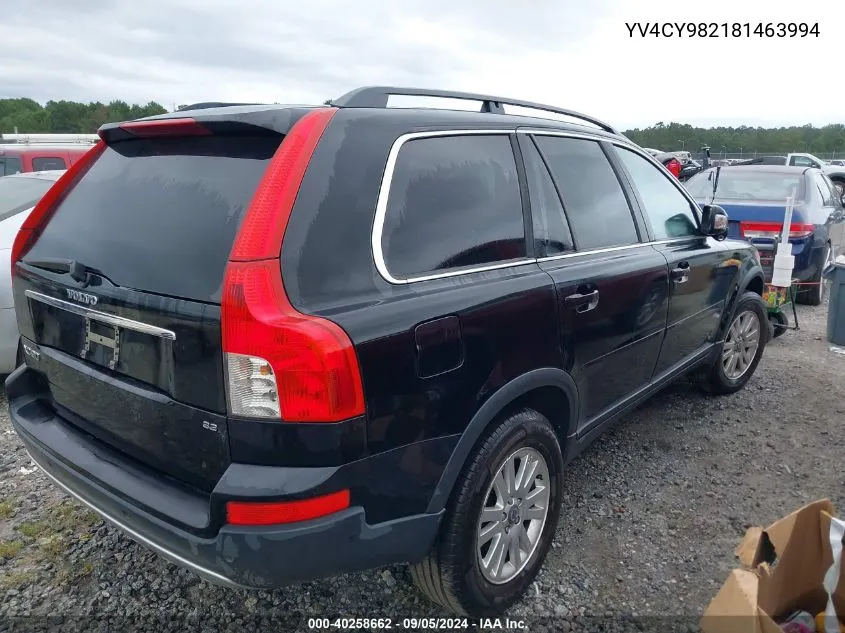 2008 Volvo Xc90 3.2 VIN: YV4CY982181463994 Lot: 40258662