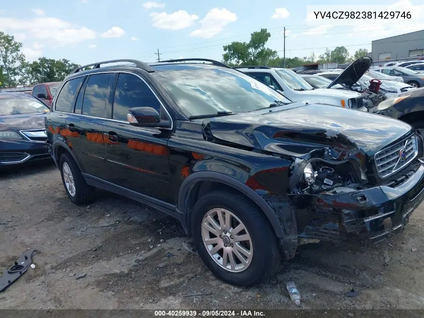 YV4CZ982381429746 2008 Volvo Xc90 3.2