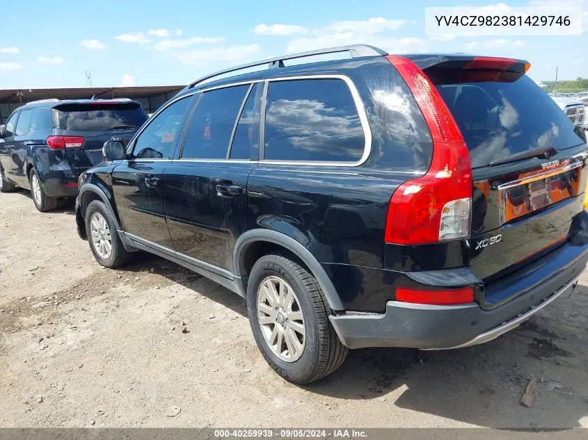 YV4CZ982381429746 2008 Volvo Xc90 3.2