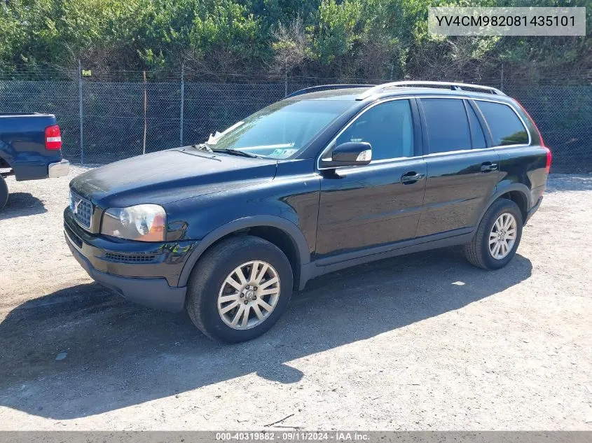 2008 Volvo Xc90 3.2 VIN: YV4CM982081435101 Lot: 40319882