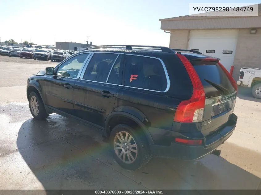 YV4CZ982981484749 2008 Volvo Xc90 3.2