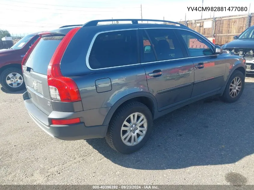 2008 Volvo Xc90 3.2 VIN: YV4CM982881477080 Lot: 40396392