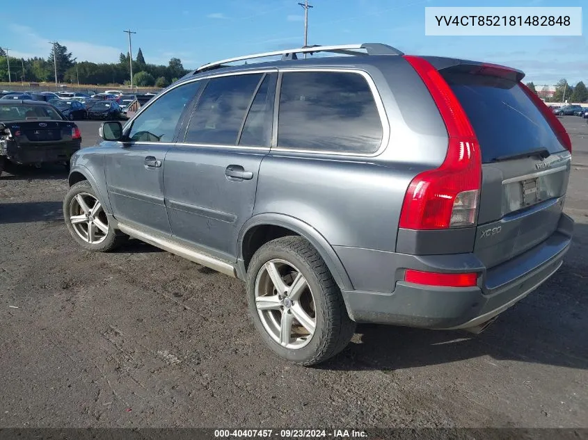 2008 Volvo Xc90 V8 Sport VIN: YV4CT852181482848 Lot: 40407457