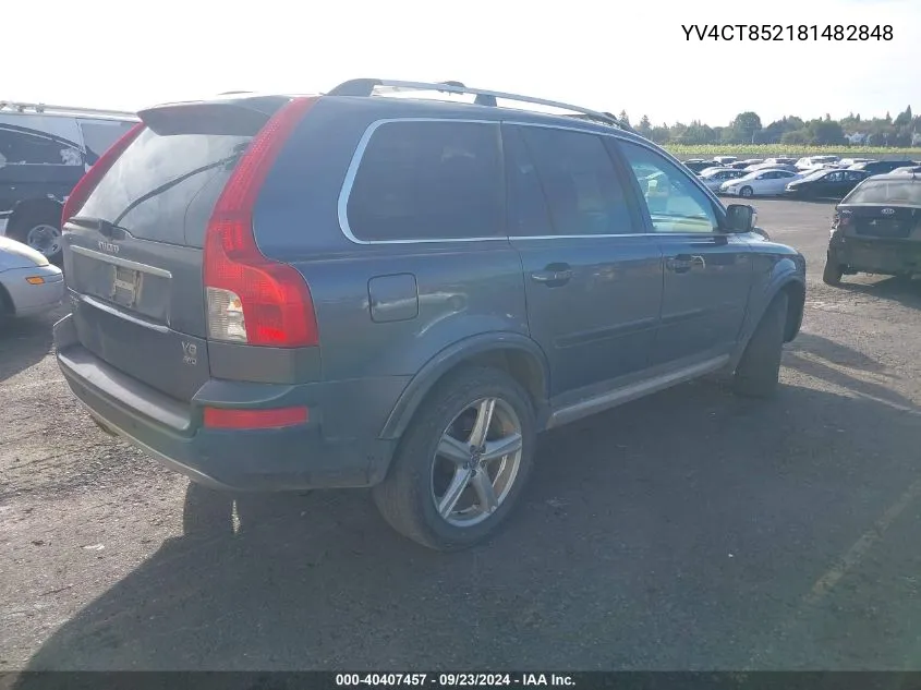 2008 Volvo Xc90 V8 Sport VIN: YV4CT852181482848 Lot: 40407457