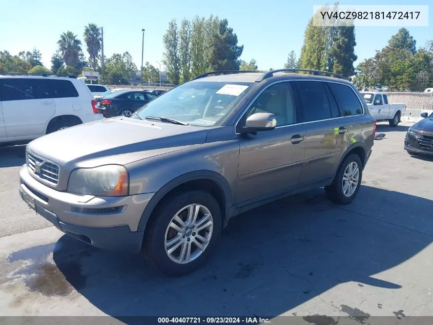 YV4CZ982181472417 2008 Volvo Xc90 3.2