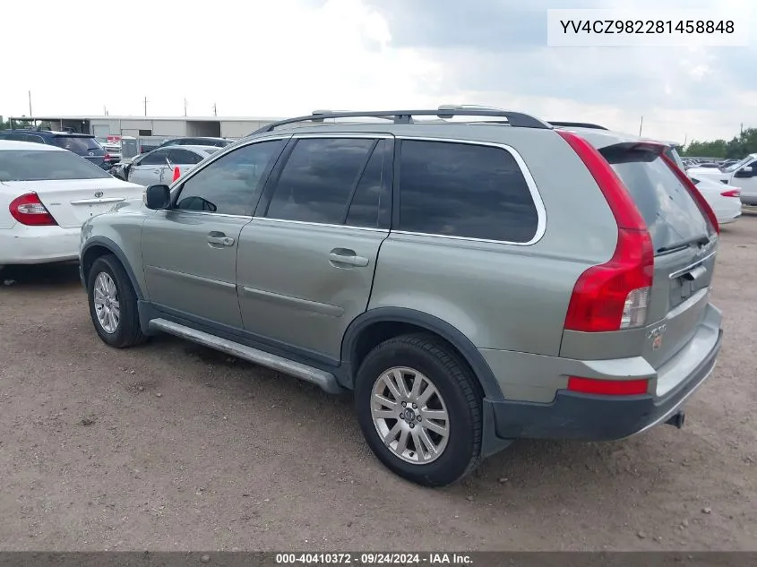 2008 Volvo Xc90 3.2 VIN: YV4CZ982281458848 Lot: 40410372