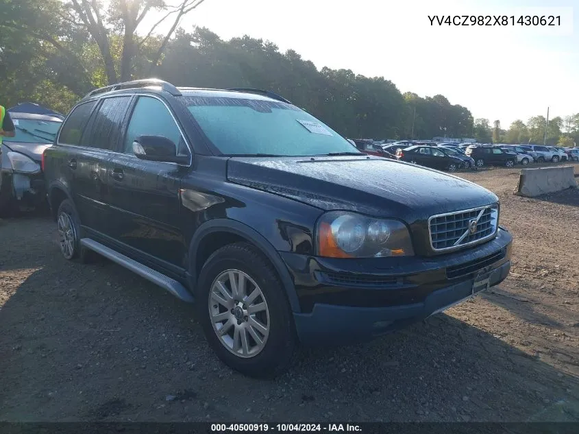 2008 Volvo Xc90 3.2 VIN: YV4CZ982X81430621 Lot: 40500919