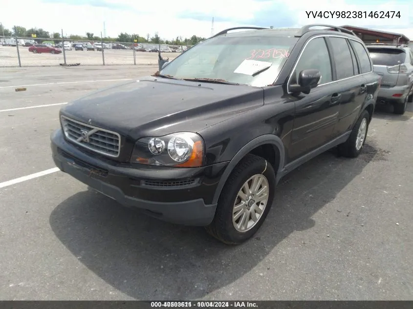 2008 Volvo Xc90 3.2 VIN: YV4CY982381462474 Lot: 40503611