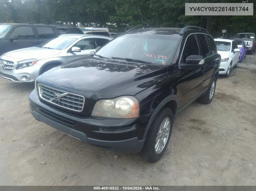 YV4CY982281481744 2008 Volvo Xc90 3.2