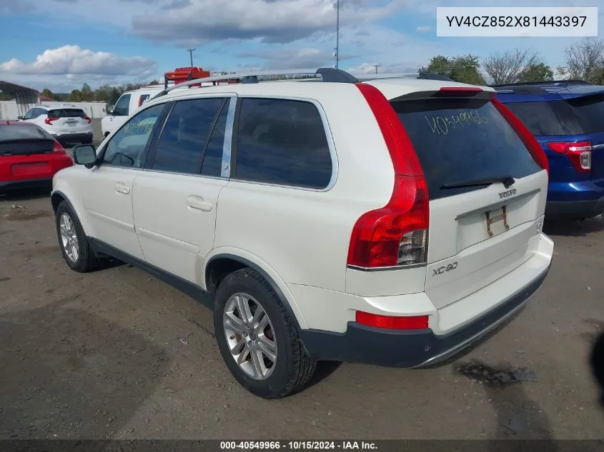 YV4CZ852X81443397 2008 Volvo Xc90 V8