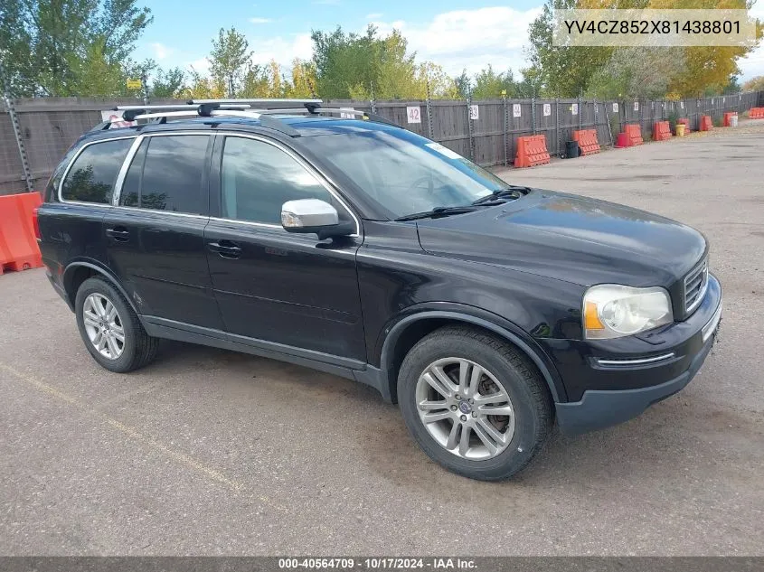 2008 Volvo Xc90 V8 VIN: YV4CZ852X81438801 Lot: 40564709