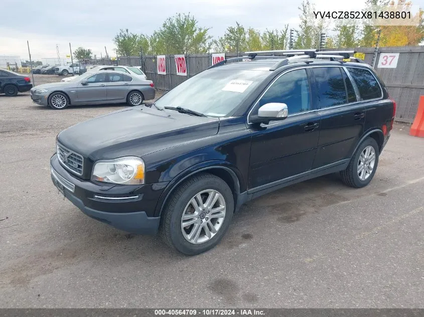 YV4CZ852X81438801 2008 Volvo Xc90 V8